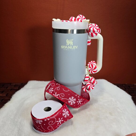 NWOT Stanley Thermal Insulated 40oz Handled Cup with Screw on Lid BPA Free NWOT - Picture 1 of 5